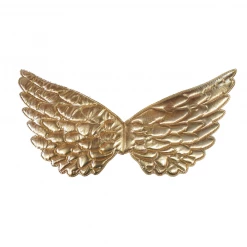 Hurly-Burly Metallic Gold Mini Wings Festival Wear