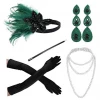 Best Dance Green 1920s Gatsby Flapper Set 1920's Great Gatsby