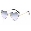 Lynn L Gradient Ash Blue To Light Purple Heart Glasses