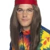 Smiffys Hippie Man Wig And Accessory Kit