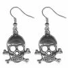 Hurly-Burly Skull Earrings