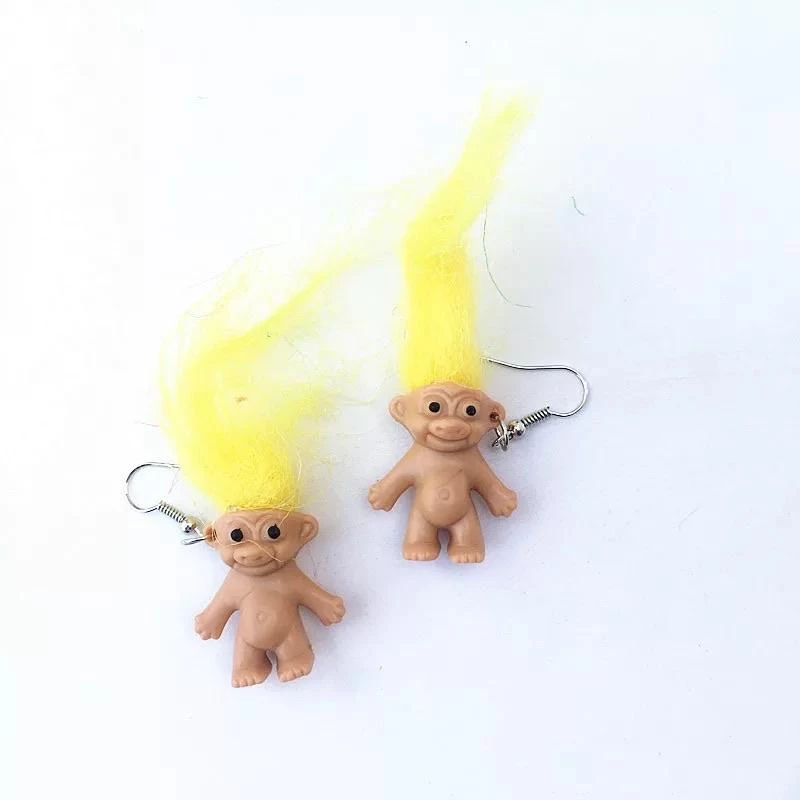 Aliexpress Yellow Haired Troll Earrings 3 Aliexpress Yellow Haired Troll Earrings