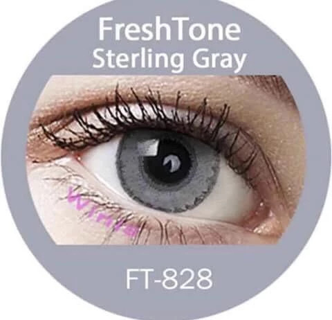 Dinna Freshtone Sterling Grey Contact Lenses 3 Dinna Freshtone Sterling Grey Contact Lenses