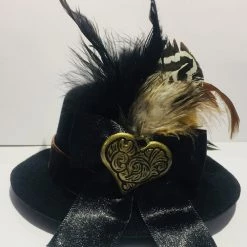Craft Steampunk Mini Heart Top Hat (D)