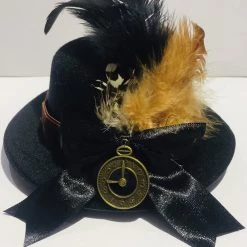 Craft Steampunk Mini Clock Top Hat (B)