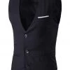 Annecart Black Men's Waistcoat