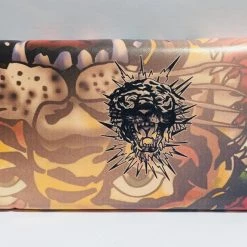 Hurly-Burly Sale Purse Tattoo Tiger With Stitching