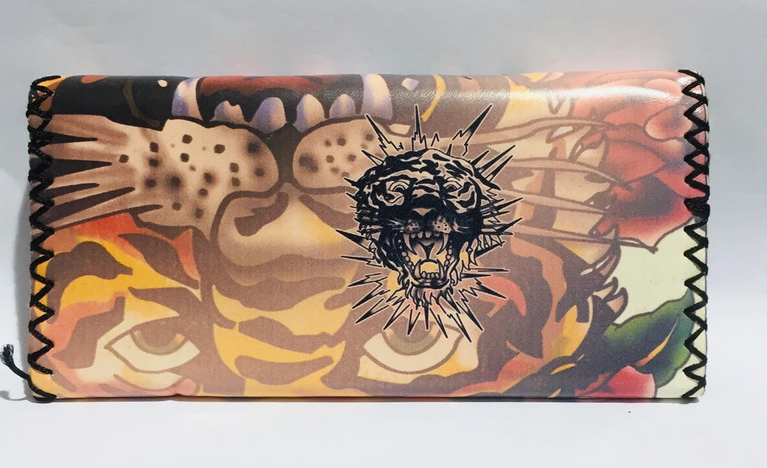 Hurly-Burly Sale Purse Tattoo Tiger With Stitching 4 Hurly-Burly Sale Purse Tattoo Tiger With Stitching