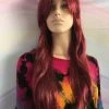 Bell's Wigs Deluxe Burgundy Wavy Wig