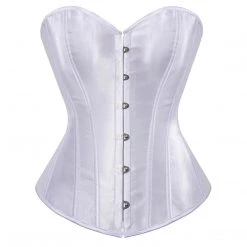 Instyles Corsets White Classic Satin Corset
