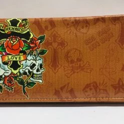 Hurly-Burly Purse Love In Memory Skull And Roses