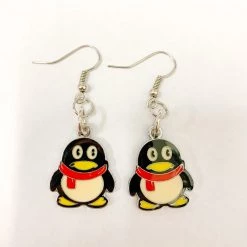 Hurly-Burly (j) Penguin Earrings