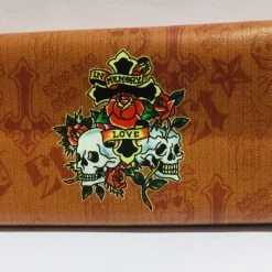 Hurly-Burly Purse Love In Memory Skull And Roses