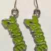 Hurly-Burly (j) Melting Zombie Earrings