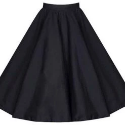 Malltop 1950's Black Circle Skirt Skirts