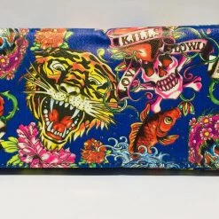 Hurly-Burly Purse Blue Love Kills Slowly Mix Tattoos Sale