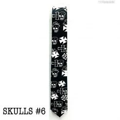 Hurly-Burly (D) Neck Ties Assorted Skull Neckties