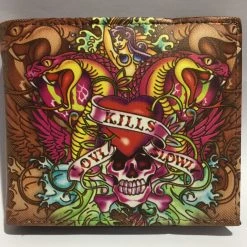 Hurly-Burly Sale Wallet Love Kills Slowly Snakes