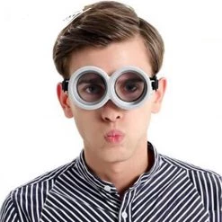 AnneCart Glasses Minion Goggles