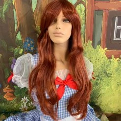 Bell's Wigs Deluxe Chestnut Brown Long Wavy Wig