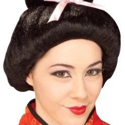 Hurly-Burly Japanese Bun Wig Wigs