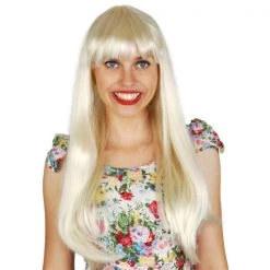 TomFoolery Blonde Long Wig With Bangs Wigs