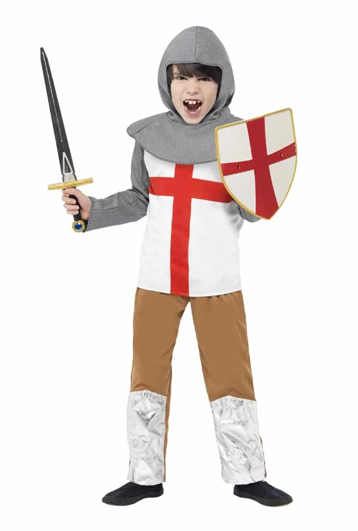 Smiffys Horrible Histories Kids Knight Costume 3 Smiffys Horrible Histories Kids Knight Costume