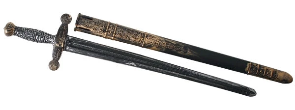 TomFoolery Medieval Knight Sword With Sheath 3 TomFoolery Medieval Knight Sword With Sheath