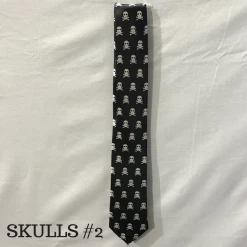 Hurly-Burly (D) Neck Ties Assorted Skull Neckties