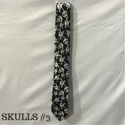 Hurly-Burly (D) Neck Ties Assorted Skull Neckties