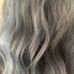 Cherry Guo Deluxe Shoulder Length Loose Wave Dusty Blue Wig Wigs 11 Cherry Guo Deluxe Shoulder Length Loose Wave Dusty Blue Wig Wigs