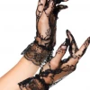 Hurly-Burly Extra Small Black Lace Gloves