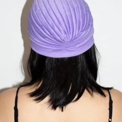 Jacky Wang Lilac Purple Turban