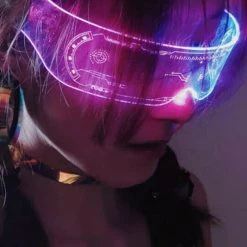 Chris Lee LED Cyber Neon Glasses