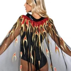 Leg Avenue Devil Horns And Cloak Halloween