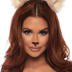 Leg Avenue Animals And Insects Furry Ear Clips Pink