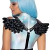 Leg Avenue Belts & Harnesses Furry Black Angel Wing Harness