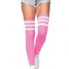 Leg Avenue Hosiery Athletic Pink Thigh High Stockings
