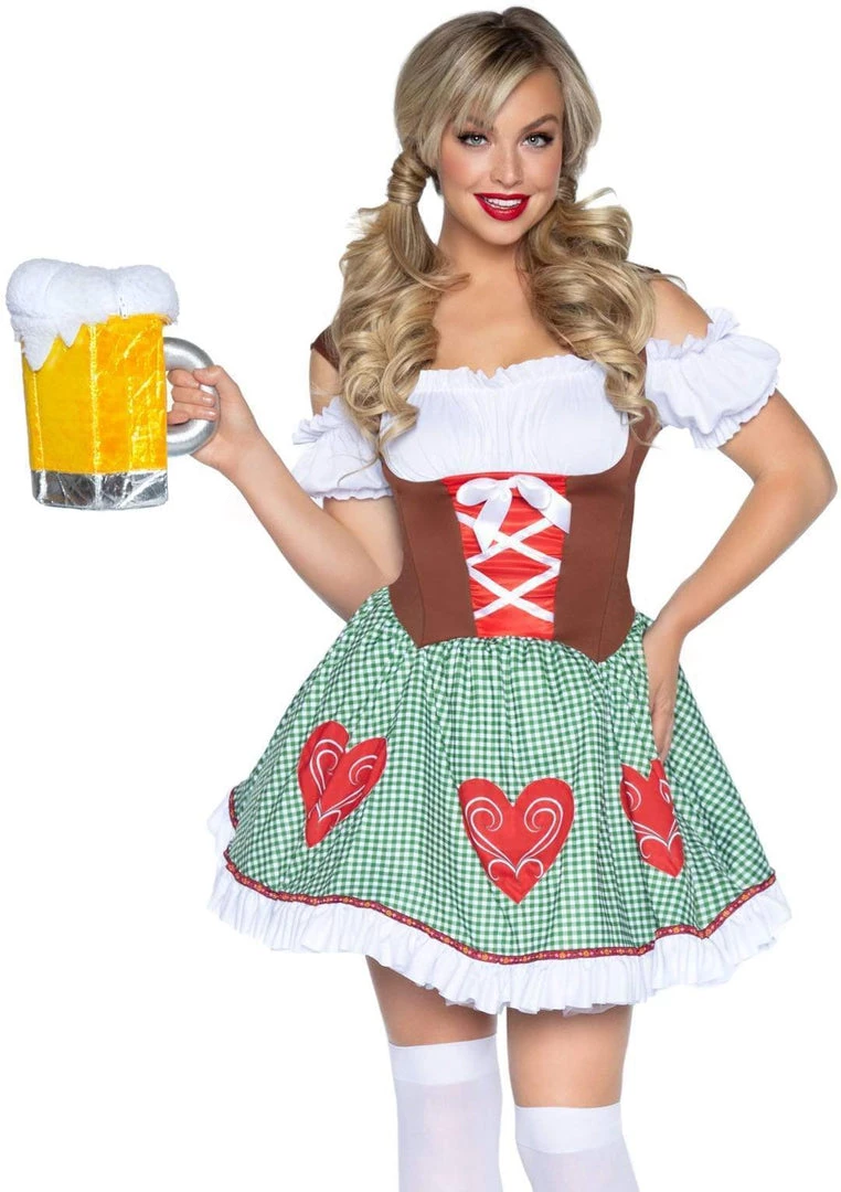 Leg Avenue Bavarian Cutie Oktoberfest Costume Celebrations 5 Leg Avenue Bavarian Cutie Oktoberfest Costume Celebrations