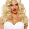 Leg Avenue Wigs Bombshell Blonde Long Curly Wig