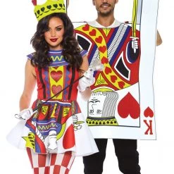 Leg Avenue Adults Card Queen Costume