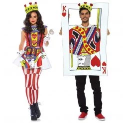 Leg Avenue Adults Card Queen Costume