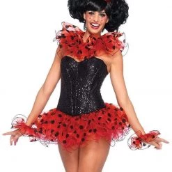 Leg Avenue Red And Black Clown Kit Funny Costumes