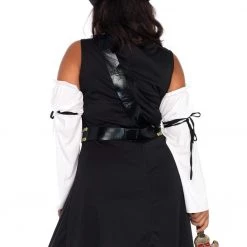 Leg Avenue Pirate Plus Black Sea Buccaneer Costume