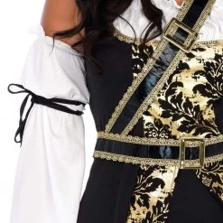 Leg Avenue Pirate Plus Black Sea Buccaneer Costume 8 Leg Avenue Pirate Plus Black Sea Buccaneer Costume