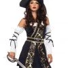 Leg Avenue Adults Black Sea Buccaneer Costume