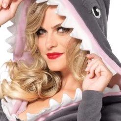 Leg Avenue Adults Cozy Shark Costume Dress 6 Leg Avenue Adults Cozy Shark Costume Dress