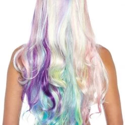 Leg Avenue Pride Pastel Rainbow Wavy Wig
