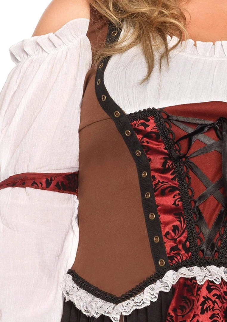 Leg Avenue Plus Ruthless Wench Pirate Costume 5 Leg Avenue Plus Ruthless Wench Pirate Costume