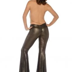 Leg Avenue 60's - 70's Disco & Hippie Gold Disco Diva Costume